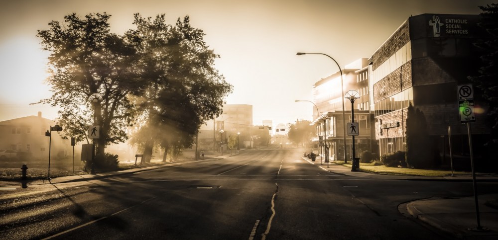 Early Edmonton Morning in August - 1