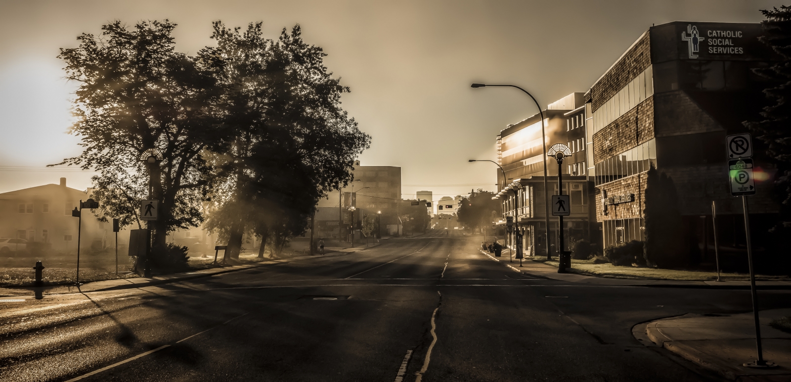 Early Edmonton Morning in August - 6