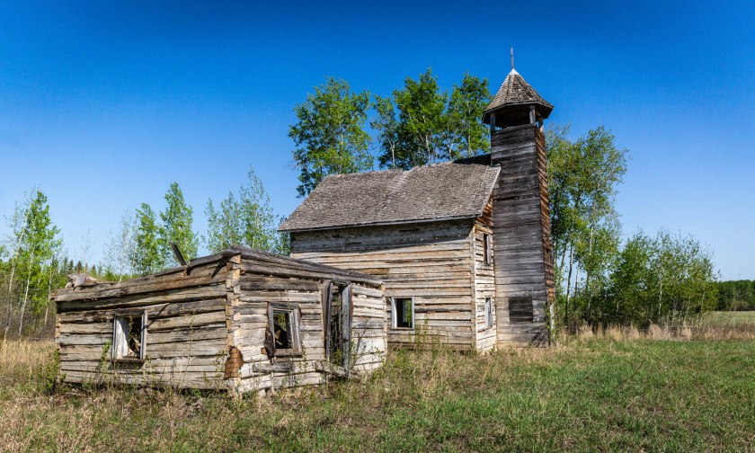Panorama - St. Louis Catholic Mission, Fort Vermilion N. Settlement 3