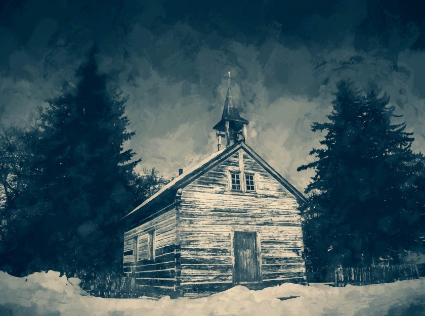 Dunvegan Church - Dunvegan, Alberta, 1