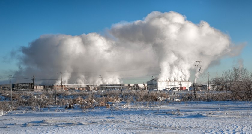 Lumber Mill Steam – High Level, Alberta, Canada