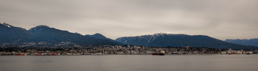Look-back image, Harbour – Vancouver, British Columbia, Canada