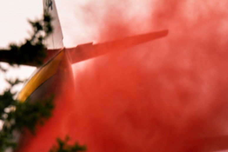 Chuckegg Creek Fire - Tanker 