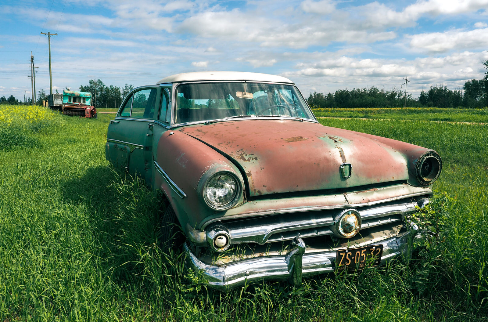 54 Ford Crestline - Manning, Alberta 1