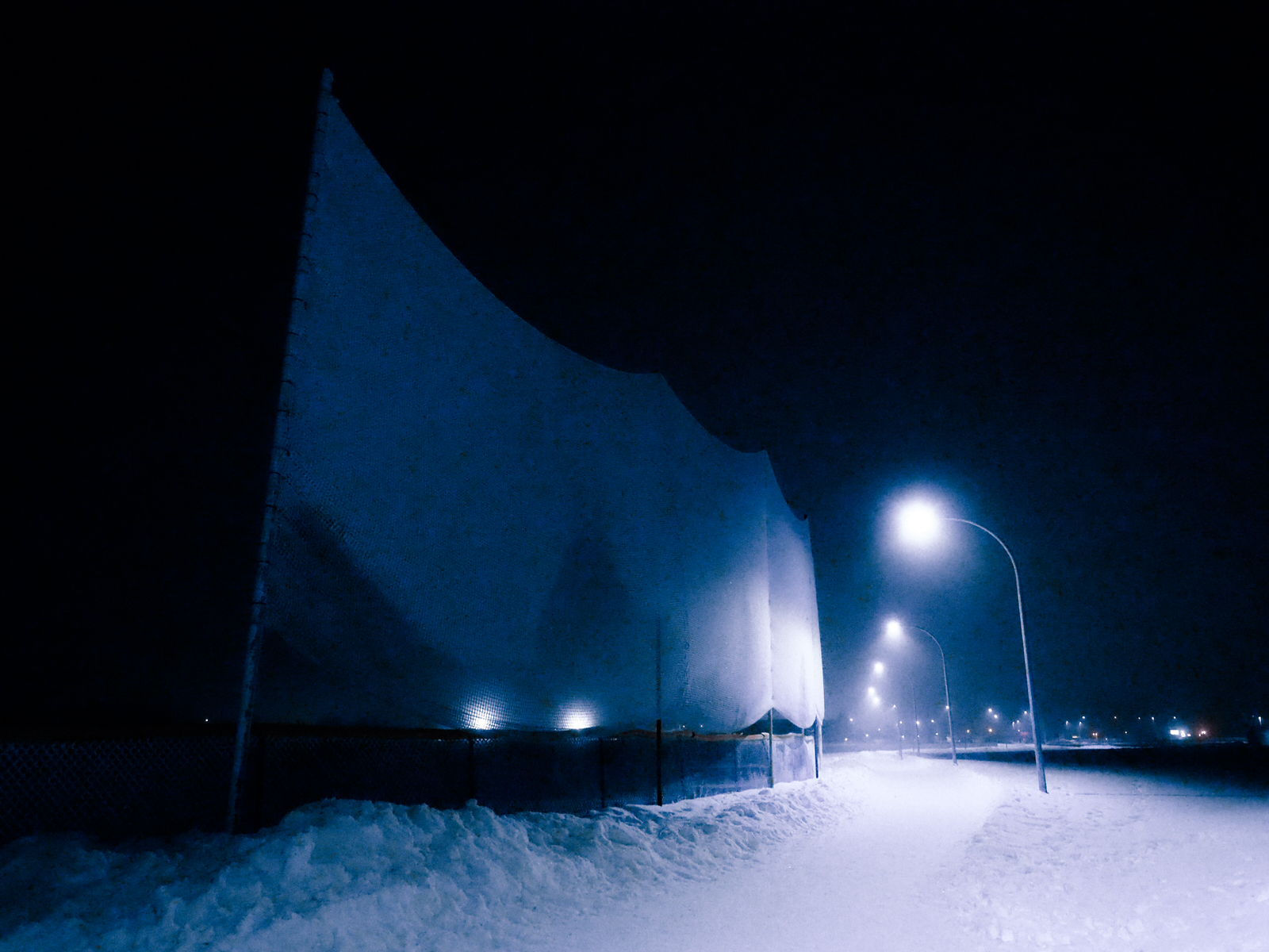 Glowing Lamp Post Light - High Level - 11