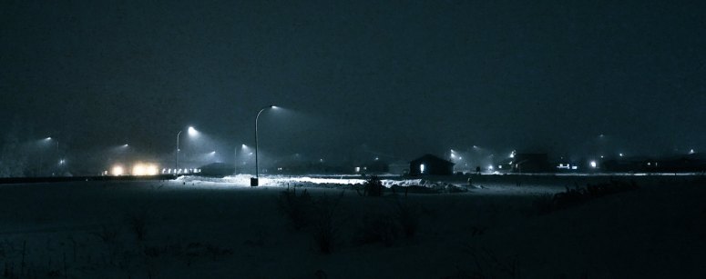 Glowing Lamp Post Light - High Level - 3