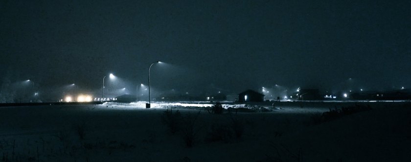 Glowing Lamp Post Light - High Level - 3